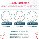 Doppler Monitor Portátil de Batimento Cardíaco - Rosa