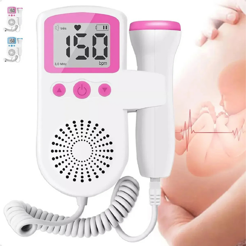 Rosa - Doppler Monitor Portátil de Batimento Cardíaco