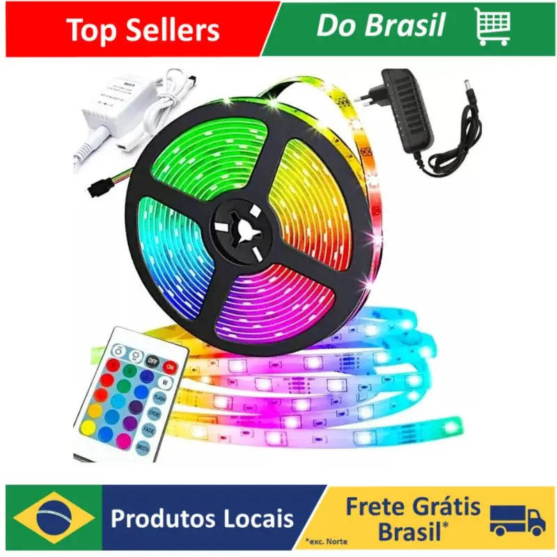 Fita LED à Prova D´agua - Colorida
