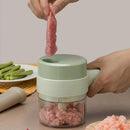 Cortador de Legumes e Carnes - Elétrico Recarregável USB