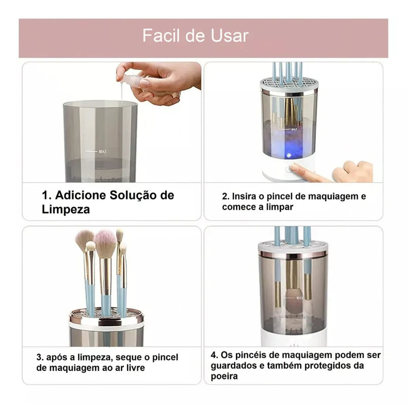 Lavador de Pincel Eletrico USB