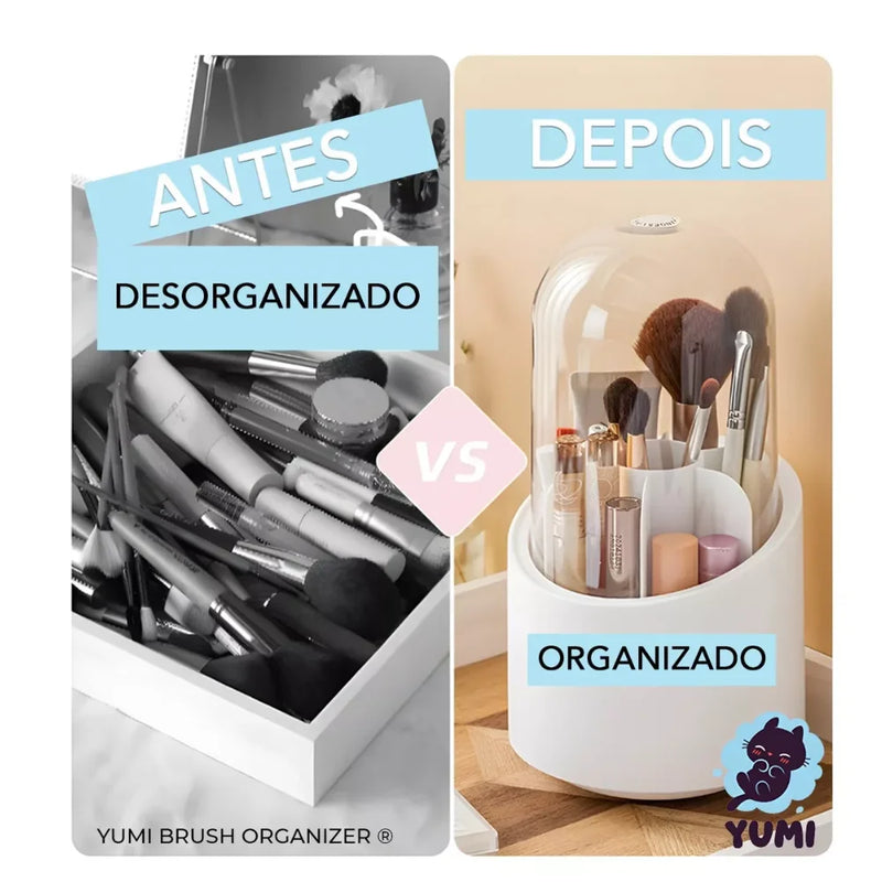 Organizador de Maquiagem Giratório 360º