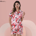 Z&D Confort Luxe – Pijama Feminino - Manga Curta e Short