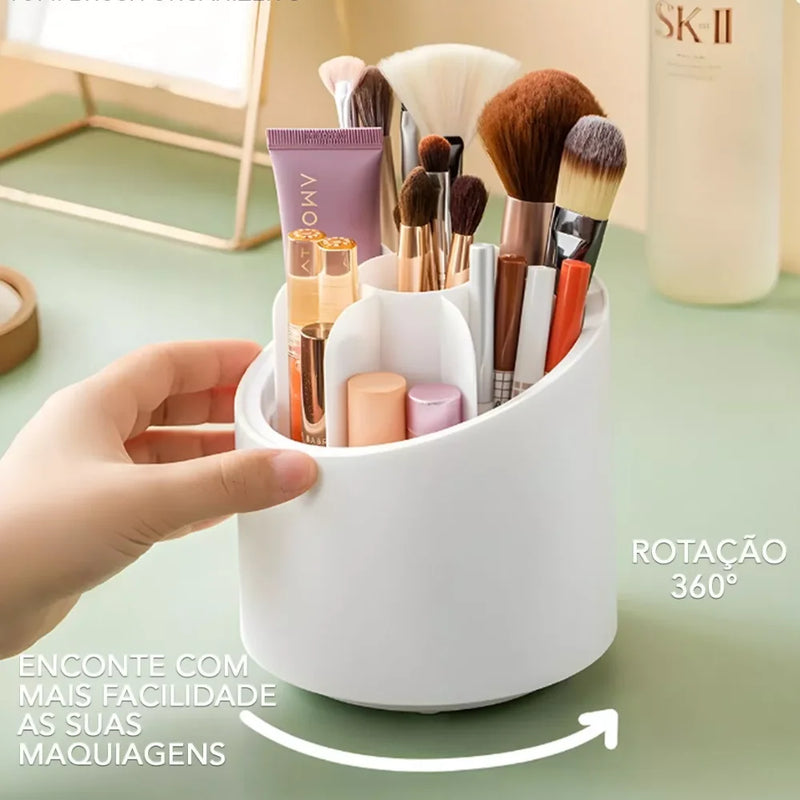 Organizador de Maquiagem Giratório 360º