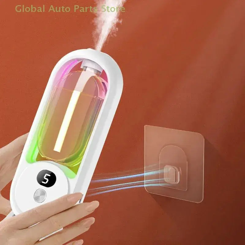 AuraSense Pro - Difusor de Aromas Nano com Display Digital e 5 Modos de Intensidade e Iluminação