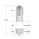 Garrafa de Passeio 3 em 1 - Para Cães